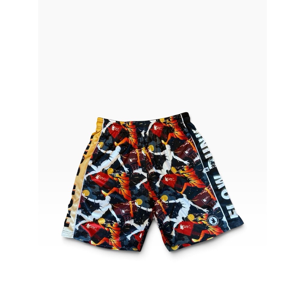 Men's Flow Society Flow Dunk Attack Short Size Large 8 Inch Lacrosse Shorts